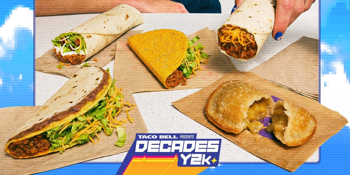 I Tried Taco Bell’s Y2K Menu and Ranked the Items From Worst to Best