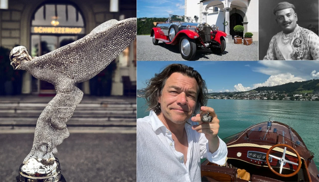 Indian Diamond Artistry Meets Automotive Heritage in a Maharaja-Owned 1927 Rolls-Royce Phantom